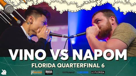 Vino Vs Napom Florida Beatbox Battle Quarterfinal Youtube