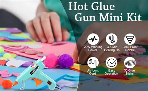 Amazon Hot Glue Gun Kit Mini Mini Hot Glue Guns Kit With