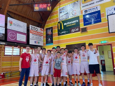 U15 Silver Chiusa La Fase Coppa Amatori Basket Savigliano ASD