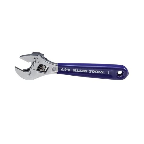 Slim Jaw Adjustable Wrench 4 Inch D86932 Klein Tools