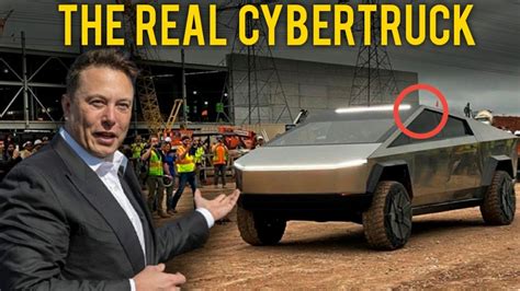 Finally Elon Musk Revealed New Tesla Cybertruck Updates At Giga