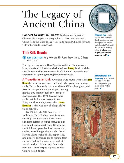 Solution World History The Legacy Of Ancient China Studypool