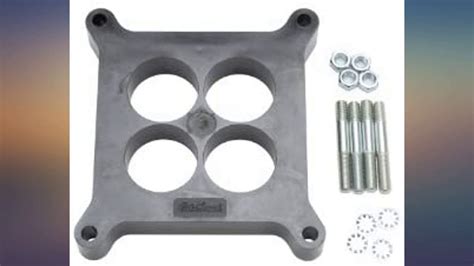 Edelbrock Carburetor Spacer Review Youtube