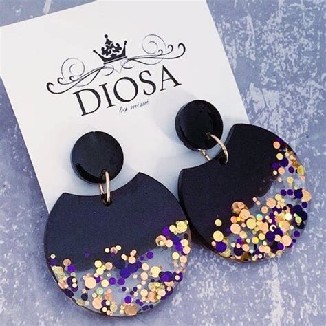 DIOSA By Mimi Statement Earrings Schmuck Aus Harz Fimo Schmuck