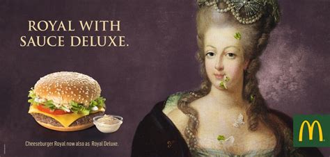 Mcdonalds Royal With Sauce Deluxe Ads Of The World™ Graphic