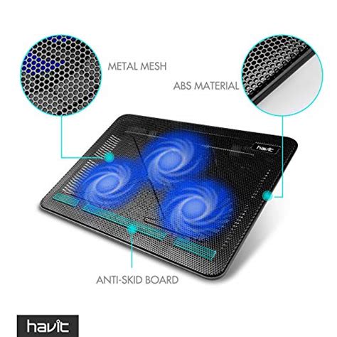 Havit Hv F Laptop Cooler Cooling Pad Slim Portable Usb