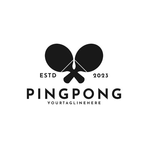 Premium Vector Creative Logo Design Template Ping Pong