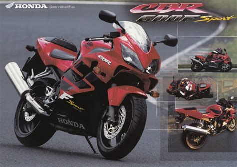 Prospekt HONDA CBR 600 F Sport Prospekt Flyer 1 Blatt 2 Seiten