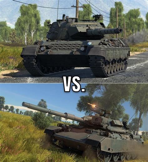 Leopard 1a5 Vs Type 74 G Rwarthunder