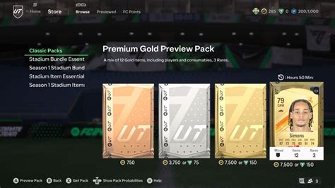 EA FC 24 Pack Prices Weights And All Player Probabilities Dexerto