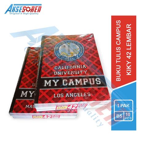 Jual Aksesoren Buku Tulis Campus Kiky Lembar Pack Buku Buku