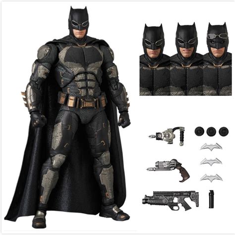 Justice League Shf Maf Dark Batman Revoltech Mafex The