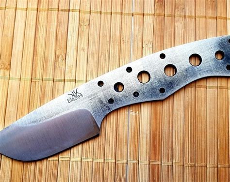 Handmade Knife Blade Blank Delta Etsy