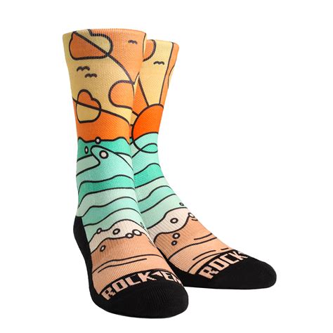 Rock Em Originals - Sunset Waves | Mk Socks