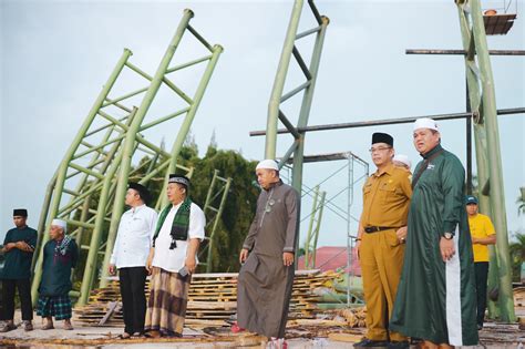 Pembangunan Masjid Agung Kubah Timah Didukung Ulama Kabarbangka