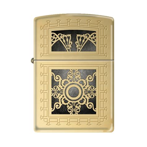 Zippo Black Imperial Filigree Lighter ZP169 AE184398 Zippo Lighters