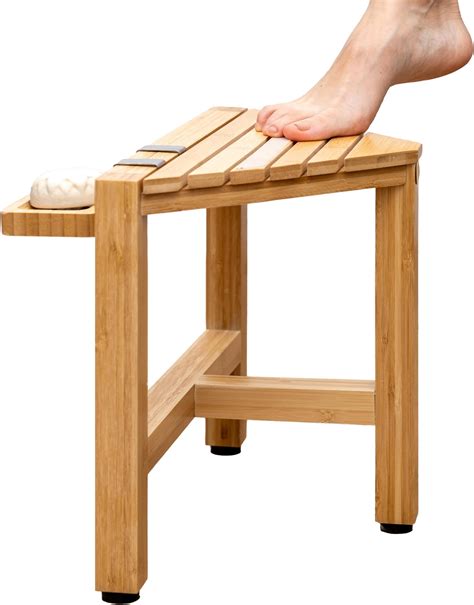 Amazon Enkezi Shower Foot Rest In Shower Stool For Shaving