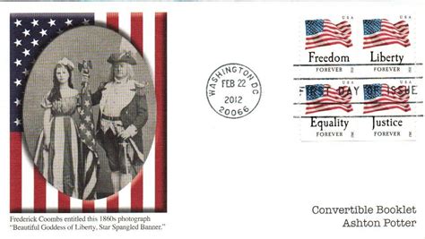 4641 44 2012 First Class Forever Stamp U S Flags Equality