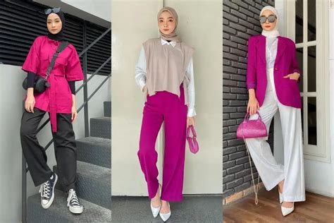 Kombinasi Perfect Baju Pink Fanta Cocok Dengan Jilbab Warna Apa Saja