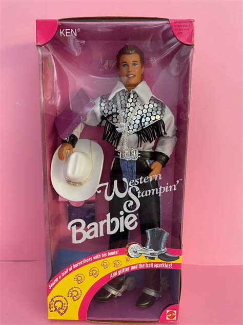 Barbie Western Stampin' Ken Doll 10294 Vintage - Etsy