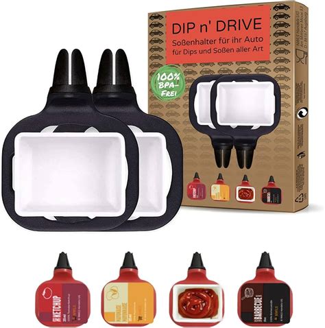 Nwls Dip N Drive Sauce Holder For Your Car Sauce Sauce Holder For