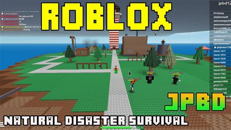 Sobreviviendo A Desastres Naturales Roblox Youtube