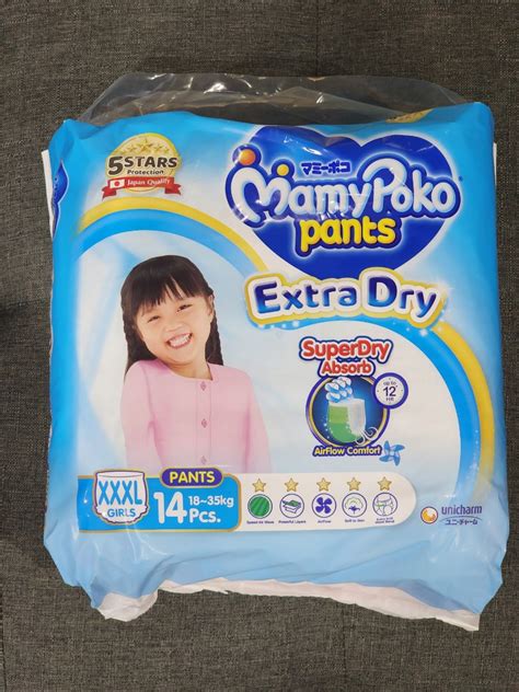 Mamypoko Extra Dry Diaper Pants Xxxl Sulit Deal On Carousell