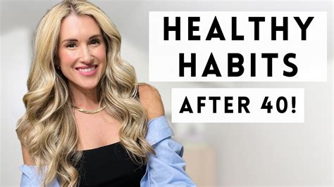 6 Daily HEALTHY HABITS That Make Me Feel My Best At 42 Anti Aging