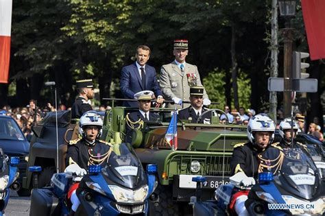 France Holds Annual Bastille Day Military Parade Xinhua Englishnewscn