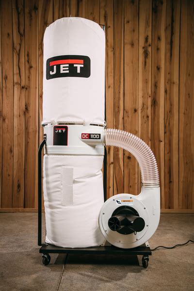 Jet Dc 1100vx Bk Dust Collector 1 5hp 1ph 115 230v 30 Micron Bag Filter Kit Edward B