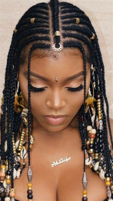 Braided Cornrow Hairstyles Protective Hairstyles Braids Box Braids