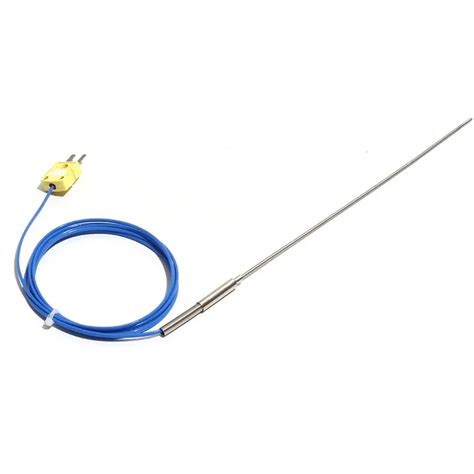 Type K Armoured Thermocouple Sensor Bendable Probe Wire Dia Mm Mm Mm