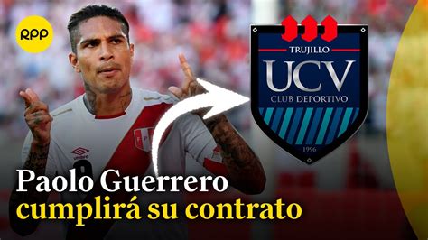 Se llegó a un acuerdo Paolo Guerrero cumplirá su contrato con César