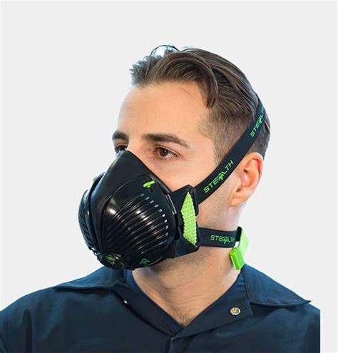 Reusable Respirator Stealth Lite Pro Kristal Ffp3 Half Mask Industrial