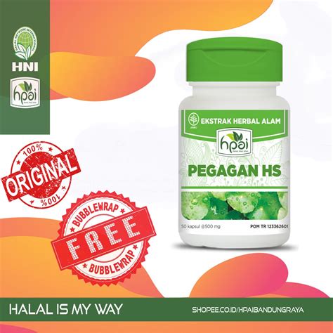 Pegagan Hs Hni Hpai Herba Anti Infeksi Penurun Panas Membantu