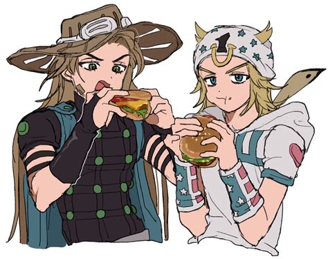 Johnny Joestar And Gyro Zeppeli Jojo No Kimyou Na Bouken And 1 More