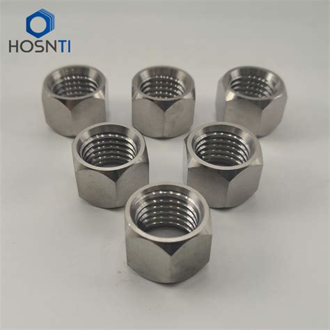 Customized Hex Titanium Nuts With M X Mm Thread Size Baoji Hosn