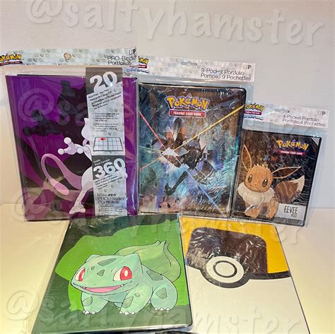 Ultra Pro Pokemon Album Binder Portfolio 4 9 Pocket Ultrapro Tcg Mewtwo Necrozma Burning