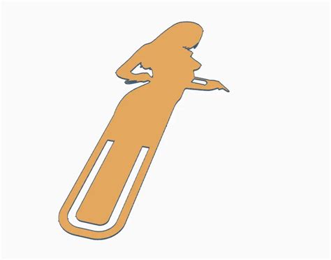 Bookmark Silhouette Female Body By Chris Download Free Stl Model