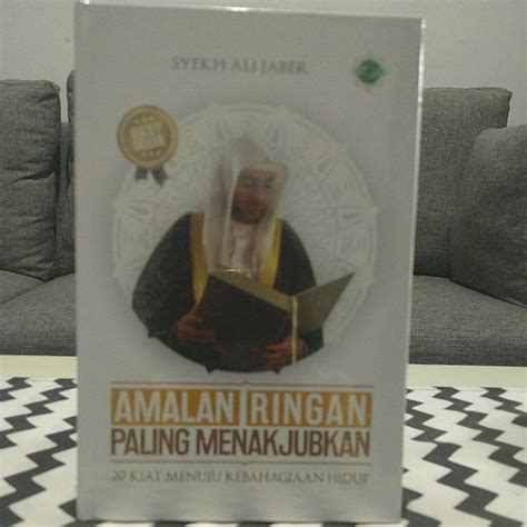 Jual Buku Amalan Ringan Syekh Ali Jaber Shopee Indonesia