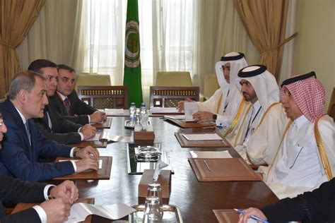 Minister Of State For Foreign Affairs Meets Azerbaijans Foreign Minister