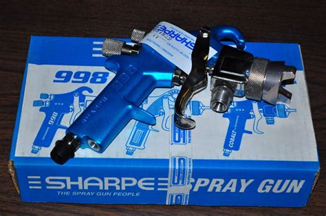 Sharpe 998 10 70 Pressure Feed System Spray Gun Sharpe 5635 Made In Usa