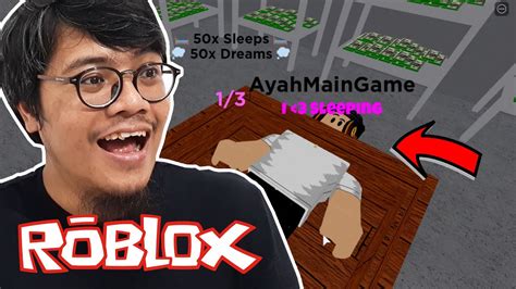 Roblox Sleeping Simulator Tidur Dimana Kita Hari Ini Youtube