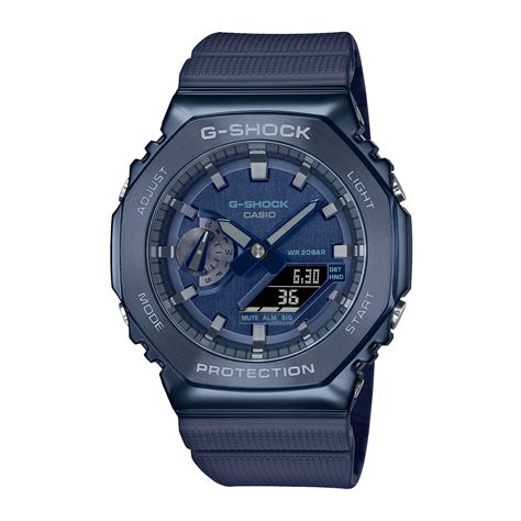 Reloj G SHOCK GM 2100N 2A Resina Acero Hombre Azul Btime