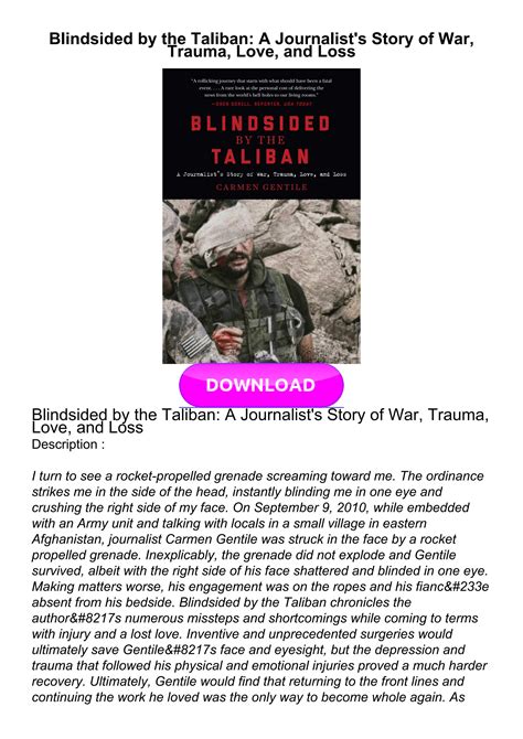 Pdfread Blindsided By The Taliban A Journalists Story Of War Trauma