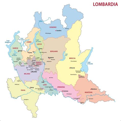 Lombardia Geografia Scuola E Cultura