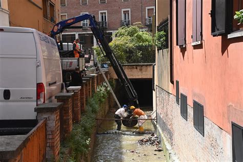 Torrente Ravone Bologna Iniziati Oggi I Lavori Per Posizionare Una