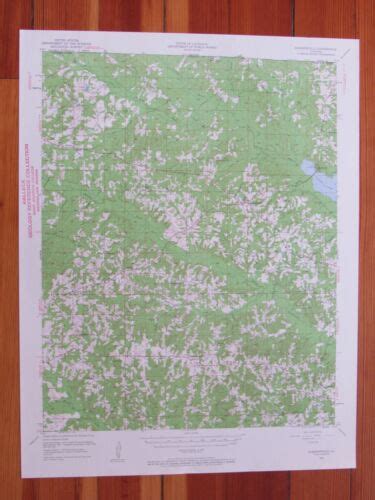 Summerfield Louisiana 1960 Original Vintage USGS Topo Map EBay