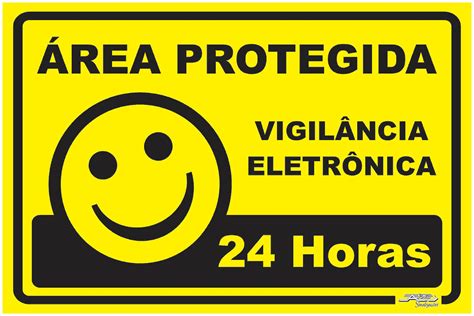 Placa Rea Protegida Vigil Ncia Eletr Nica Horas Afonso Sinaliza Es