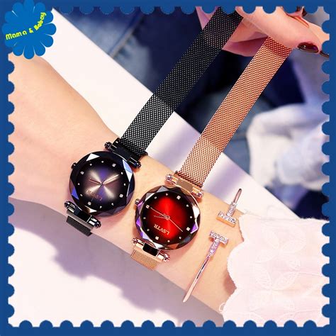 Lady Watch Fashion Starry Quartz Watch Women Luxury Sky Masonry Watch